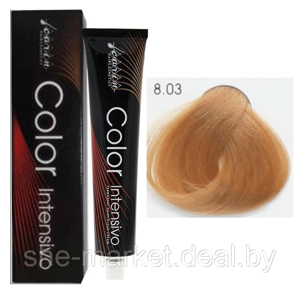 Крем-краска для волос Color Intensivo 8.03 светлый блондин натурально-золотой, 100мл - фото 1 - id-p217950376