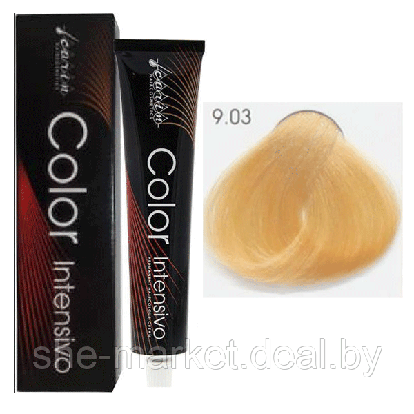 Крем-краска для волос Color Intensivo 9.03 очень светлый блонд натурально-золотой, 100мл - фото 1 - id-p217950388