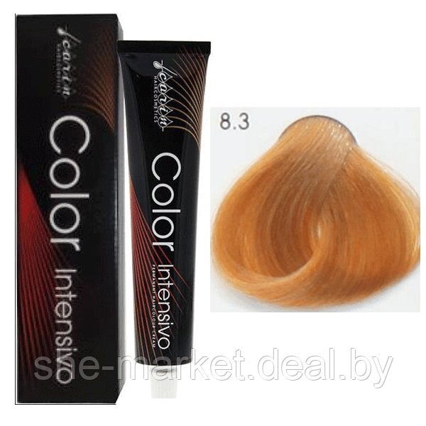 Крем-краска для волос Color Intensivo 8.3 светлый золотой блондин, 100мл - фото 1 - id-p217950380