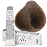 Краска для волос перманентная Techno Fruit Color 6/7 темно-русый коричневый, 100мл