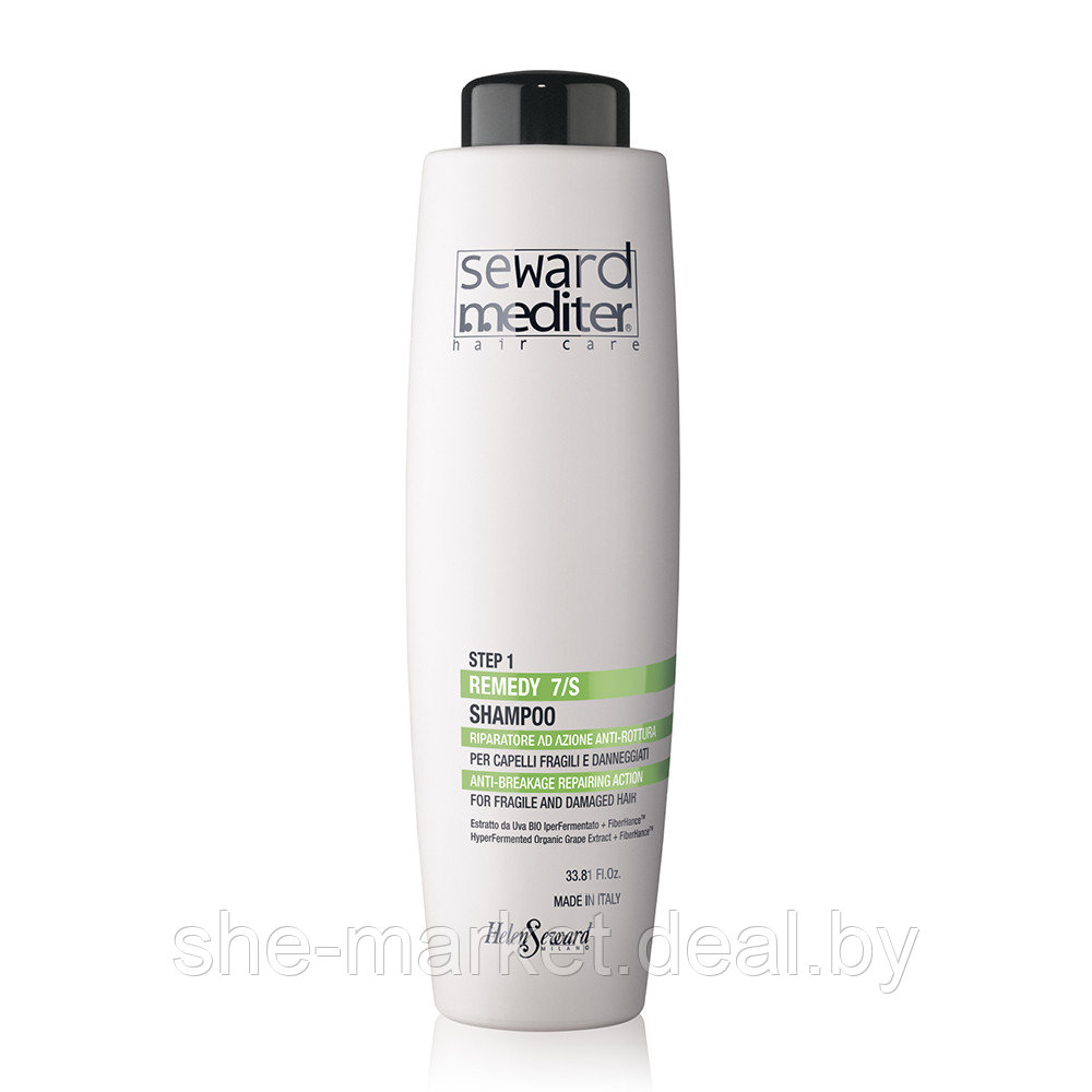 Восстанавливающий шампунь против ломкости волос MEDITER REMEDY SHAMPOO 7/S, 1л - фото 1 - id-p217949772