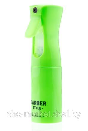Распылитель-спрей BARBER STYLE пластиковый, зеленый, 160мл - фото 1 - id-p217951400