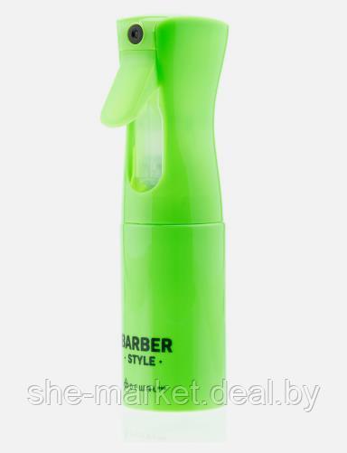 Распылитель-спрей BARBER STYLE пластиковый, зеленый, 160мл - фото 2 - id-p217951400