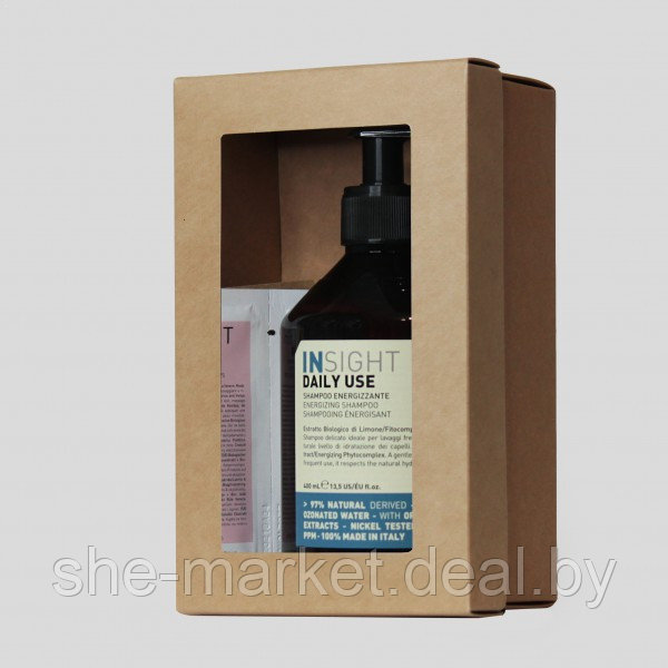 Микс DAILY USE: Шампунь для ежедневного использования Energizing Shampoo, 400мл + Шампунь Colored Protective - фото 2 - id-p217950824