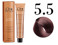 Безаммиачная крем-краска для волос ORO Therapy Color Keratin 5.5, 100мл