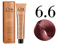 Безаммиачная крем-краска для волос ORO Therapy Color Keratin 6.6, 100мл