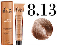 Безаммиачная крем-краска для волос ORO Therapy Color Keratin 8.13, 100мл