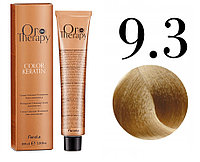 Безаммиачная крем-краска для волос ORO Therapy Color Keratin 9.3, 100мл