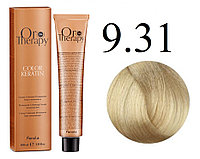 Безаммиачная крем-краска для волос ORO Therapy Color Keratin 9.31, 100мл