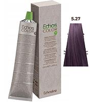 Крем краска Echos Color 5.27 Светло-каштановый фиолетово-коричневый, 100мл