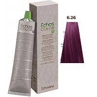 Крем краска Echos Color 6.26 Светло-каштановый красно-фиолетовый, 100мл