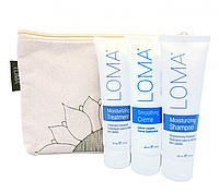 Увлажняющий дорожный набор TRAVEL KIT MOISTURIZNG: Шампунь, 88мл + Кондиционер, 88мл + Крем для разглаживания