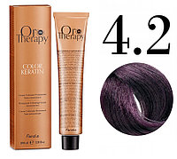 Безаммиачная крем-краска для волос ORO Therapy Color Keratin 4.2, 100мл