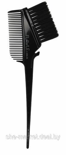 Кисть для окрашивания волос с расческой 1.106.01, цвет Черный - фото 1 - id-p217950013