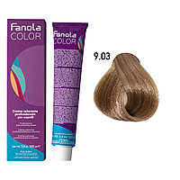 Крем-краска для волос Crema Colore 9.03 Warm very light blonde, 100мл