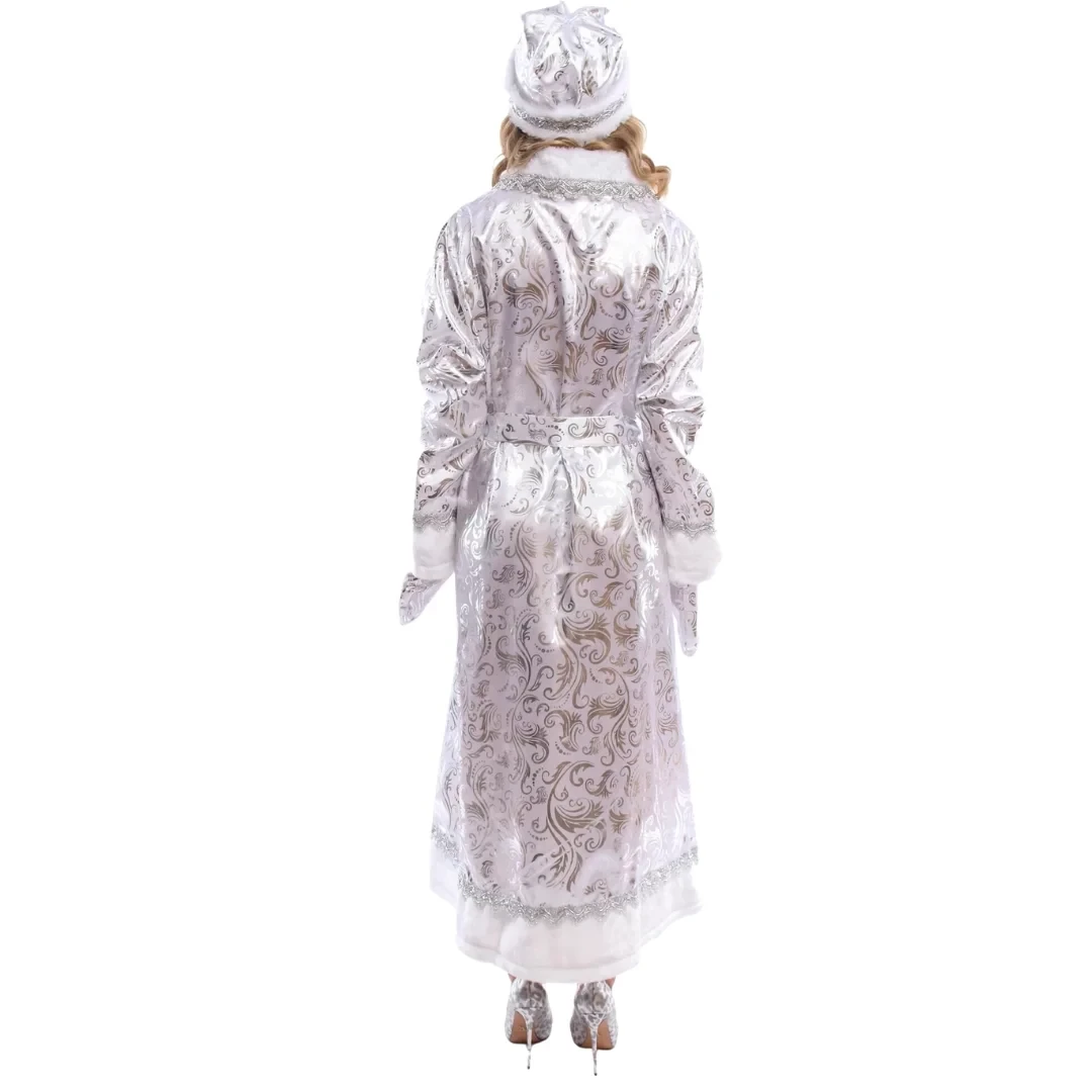 Карнавальный костюм для взрослых Снегурочка 3010 к-18 Пуговка - фото 4 - id-p166772551