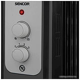 Масляный радиатор Sencor SOH 3309 BK, фото 3