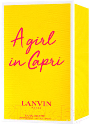 Туалетная вода Lanvin A Girl In Capri - фото 2 - id-p217959808