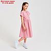 Платье для девочки MINAKU: Cotton Collection цвет сиреневый, рост 110, фото 2