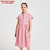 Платье для девочки MINAKU: Cotton Collection цвет сиреневый, рост 110, фото 4