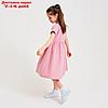 Платье для девочки MINAKU: Cotton Collection цвет сиреневый, рост 110, фото 5