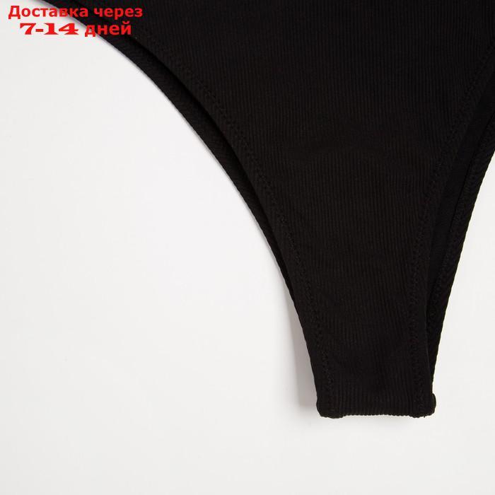Трусы купальные женские MINAKU завышенные, цвет чёрный, размер 44 - фото 6 - id-p217825101