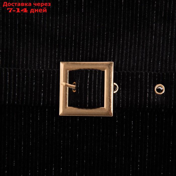 Купальник женский MINAKU бархатный, цвет чёрный, размер 48 - фото 8 - id-p217825111
