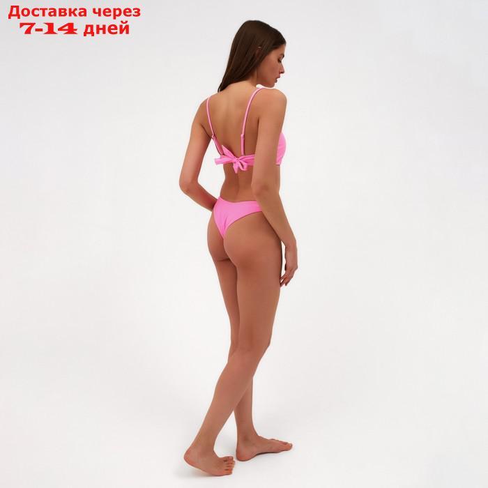 Трусы купальные женские MINAKU бикини, цвет розовый, размер 48 - фото 2 - id-p217825118