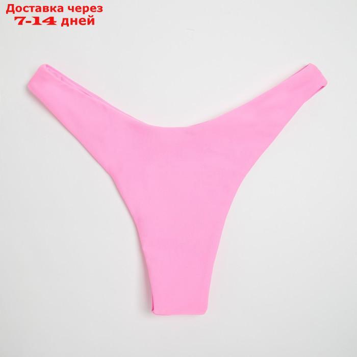 Трусы купальные женские MINAKU бикини, цвет розовый, размер 48 - фото 6 - id-p217825118