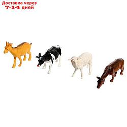 Набор животных "Фермерское хозяйство", 4 фигурки