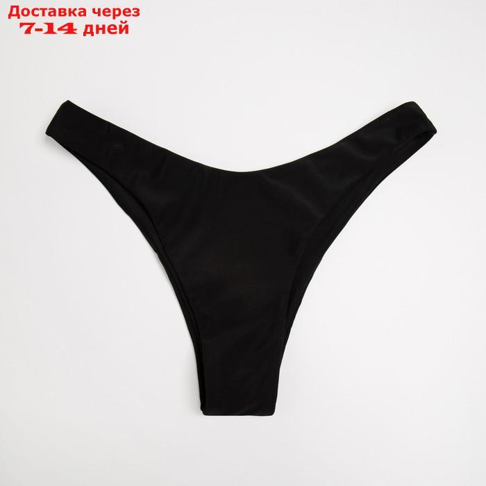 Трусы купальные женские MINAKU бикини, цвет чёрный, размер 50 - фото 5 - id-p217825137