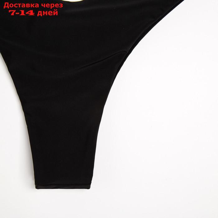 Трусы купальные женские MINAKU бикини, цвет чёрный, размер 44 - фото 6 - id-p217825153