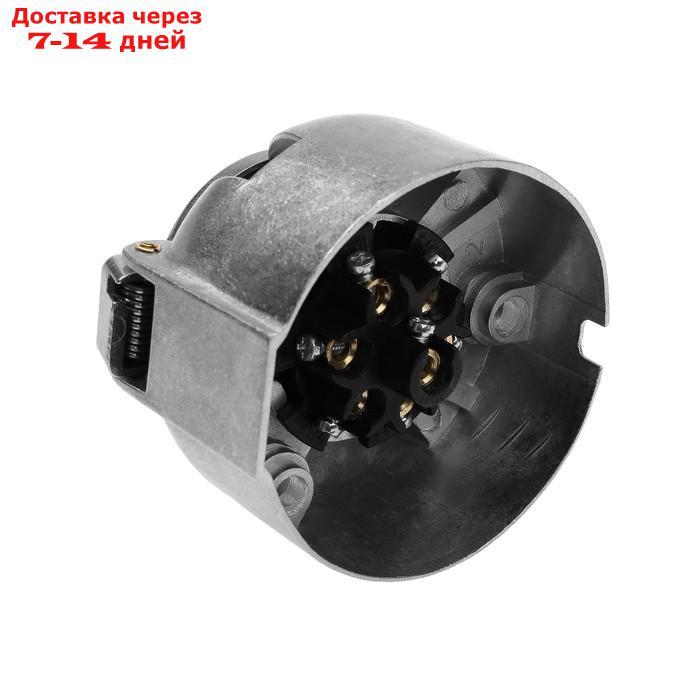 Розетка фаркопа 7 контактов 12V/24 В - фото 4 - id-p217824291