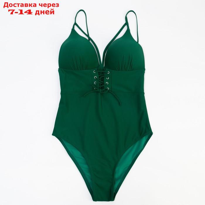 Купальник слитный MINAKU, цвет зелёный, р-р 48 - фото 7 - id-p217823487