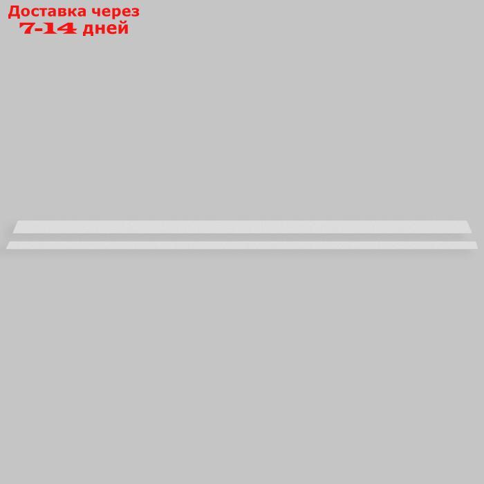 Панель для крепления штор японская, 90 см, цвет белый - фото 2 - id-p217824439