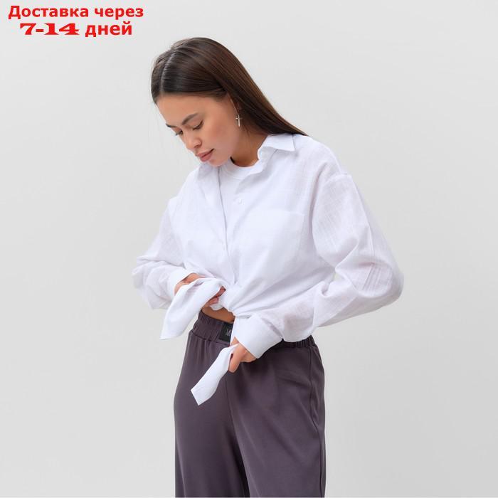 Рубашка женская MIST р. 40-42, белый - фото 6 - id-p217826429