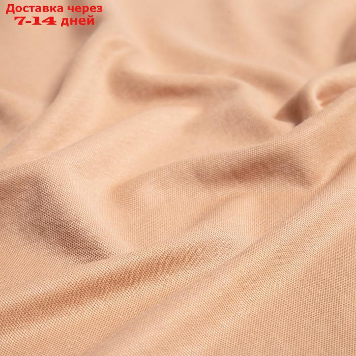 Костюм женский (футболка, шорты) MINAKU: Casual collection цвет песочный, р-р 44 - фото 10 - id-p217826433