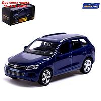 Машина металлическая VOLKSWAGEN TOUAREG, 1:43, цвет синий