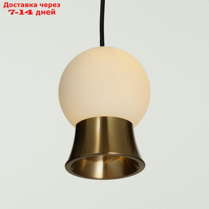 Светильник 2281/1 LED бело-золотой 10.5х10.5х15-115 см - фото 3 - id-p217824559