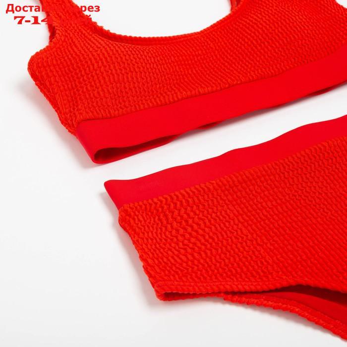 Купальник раздельный MINAKU, цвет красный, р-р 42 - фото 10 - id-p217823667