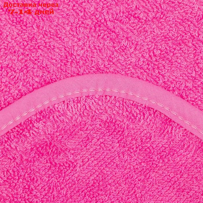 Полотенце уголок махровое Крошка Я, 75х75 см, цвет мятный/розовый, 100% хлопок, 360 г/м2 - фото 7 - id-p217826593