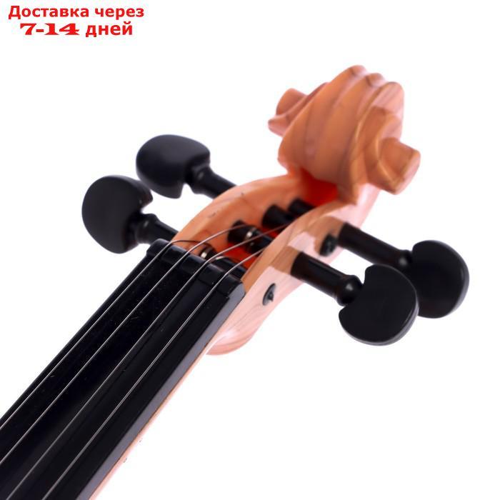 Игрушка музыкальная "Скрипка маэстро", цв. светло-коричневый - фото 3 - id-p217826664