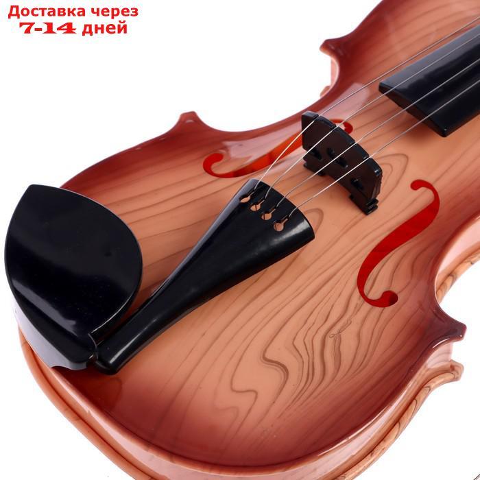 Игрушка музыкальная "Скрипка маэстро", цв. светло-коричневый - фото 4 - id-p217826664