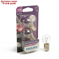 Автолампа PHILIPS Vision Plus +50%, P21W, BA15s, 12 В, 12498 VP B2, набор 2 шт