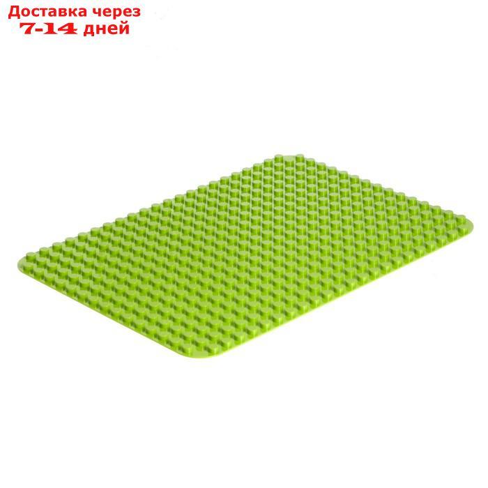 Пластина-основание для конструктора, 27 × 38,5 см, цвет салатовый - фото 2 - id-p217824769