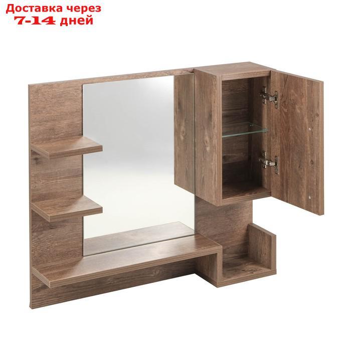 Набор мебели Прованс 70: тумба с раковиной, шкаф-зеркало, пенал - фото 7 - id-p217824889