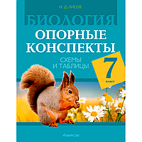 Биология. 7 класс. Опорные конспекты, схемы и таблицы, Лисов Н. Д., Аверсэв