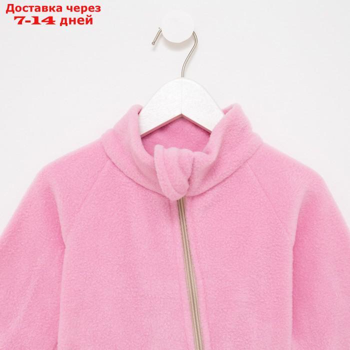 Комбинезон для девочки, цвет розовый, рост 98-104 см (30) - фото 6 - id-p217824950