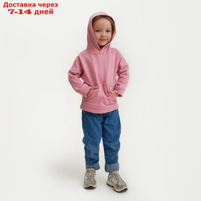 Толстовка KAFTAN "Basic line", р. 38 (146-152), розовый - фото 4 - id-p217825968