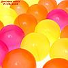 Набор шаров "Флуоресцентные"  500 шт (оранжевый  , розовый  , лимонный ), фото 5